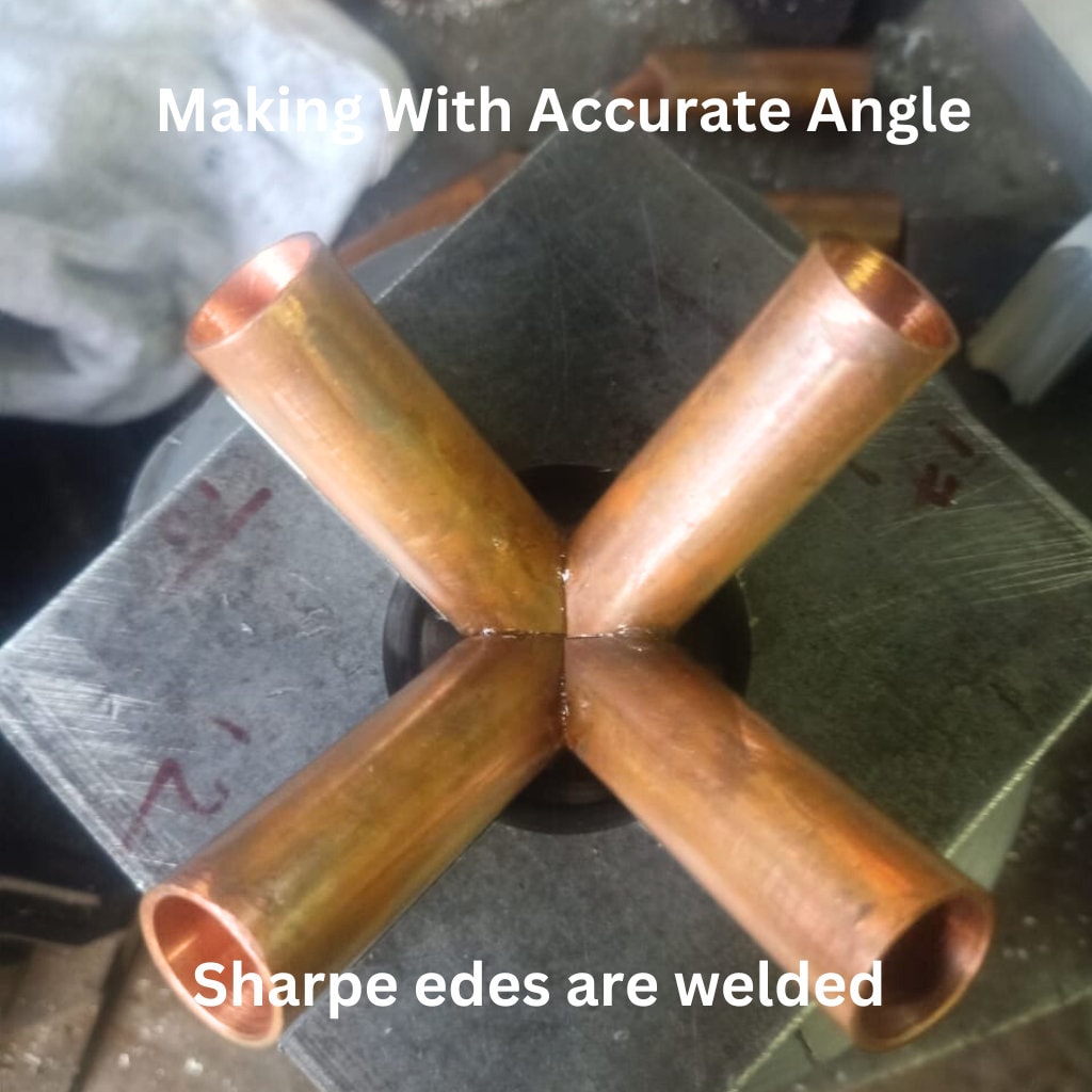 3/4 Inch 22Mm Premium Quality Copper Pyramid KIT USA 3/4 Inch (M Type) ( L TYPE) , Europe,Uk, Pyramid Meditation Connectors, Giza pyramid