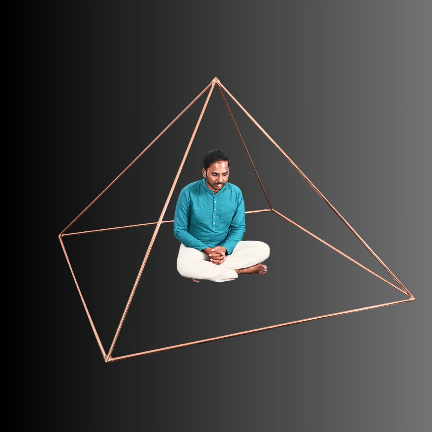 Copper Pyramid KIT USA 1/2 Inch (M Type) ( L TYPE) Europe 1/2 Inch, uk 15mm,Australia Type B Copper Meditation Connectors only Giza pyramid