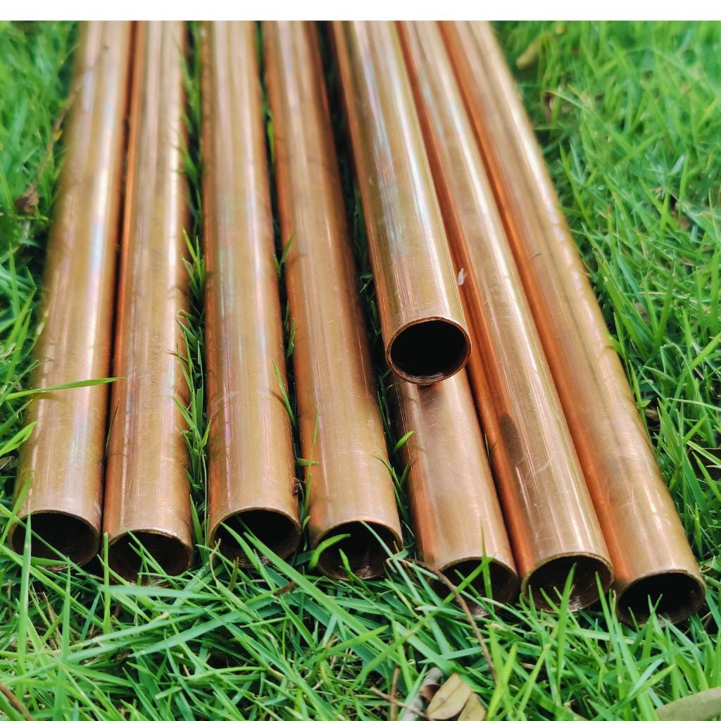 Copper Pyramid for Meditation _ 6 feet Premium Quality ( Full Set all Copper PIPES) Giza Pyramid Connectors KIT,Copper Pyramid Kit, Giza kit